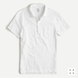Madewell Slim garment jersey polo shirt L0935
